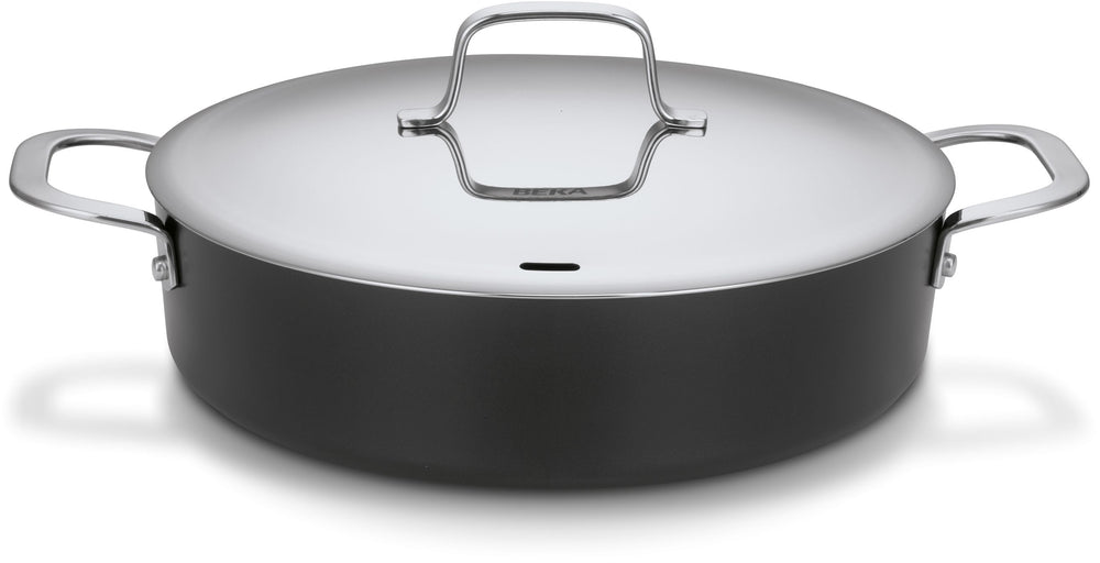 Beka sauté pan with lid Maestro Alu Ø 28 cm – ceramic non-stick coating
