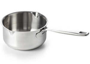 Cazo Beka Maestro Acero inoxidable con 2 vertederos ø 14 cm / 1 litro - apto para todas las fuentes de calor