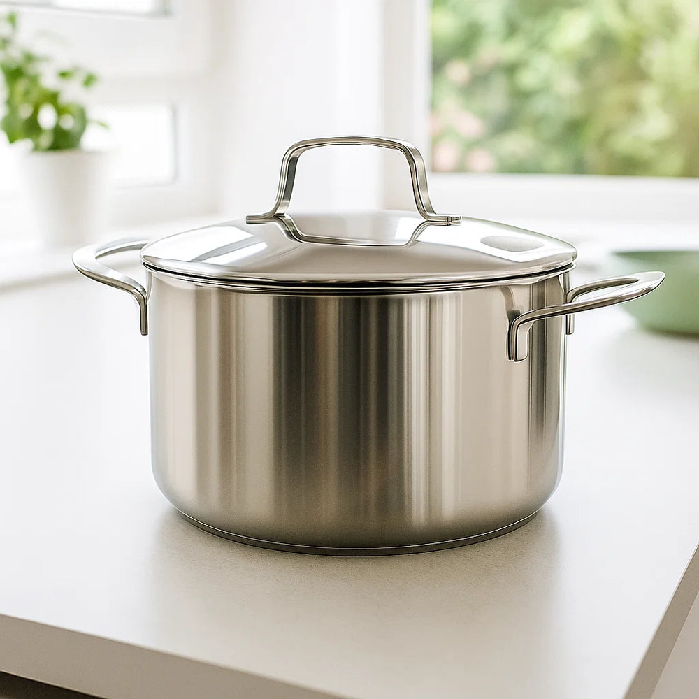 Beka Cooking Pot Maestro Stainless Steel with lid ø 16 cm / 1.1 liters - suitable for all heat sources