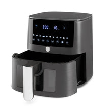 BerlingerHaus Airfryer XXXL Matte Anthracite - with Viewing Window - 8 Liters - 1650W