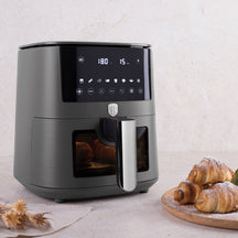 BerlingerHaus Airfryer XL Matt Anthracite - with Viewing Window - 5 Liters - 1400W