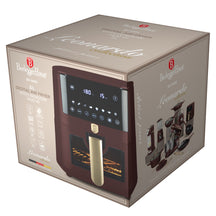 BerlingerHaus Airfryer XL Matt Burgundy - with Viewing Window - 5 Liters - 1400W