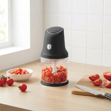 BerlingerHaus Food Chopper Anthracite - 2-in-1 - 4 Blades - 300W