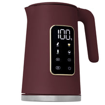 BerlingerHaus Electric Kettle Digital Matt Burgundy - Temperature Setting - 1.7 Liter - 2200W