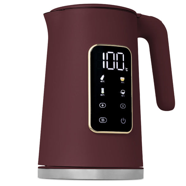 BerlingerHaus hervidor digital mate burdeos - ajuste de temperatura - 1.7 litros - 2200W