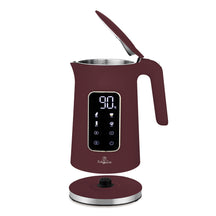 BerlingerHaus Electric Kettle Digital Matt Burgundy - Temperature Setting - 1.7 Liter - 2200W