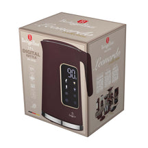 BerlingerHaus Electric Kettle Digital Matt Burgundy - Temperature Setting - 1.7 Liter - 2200W