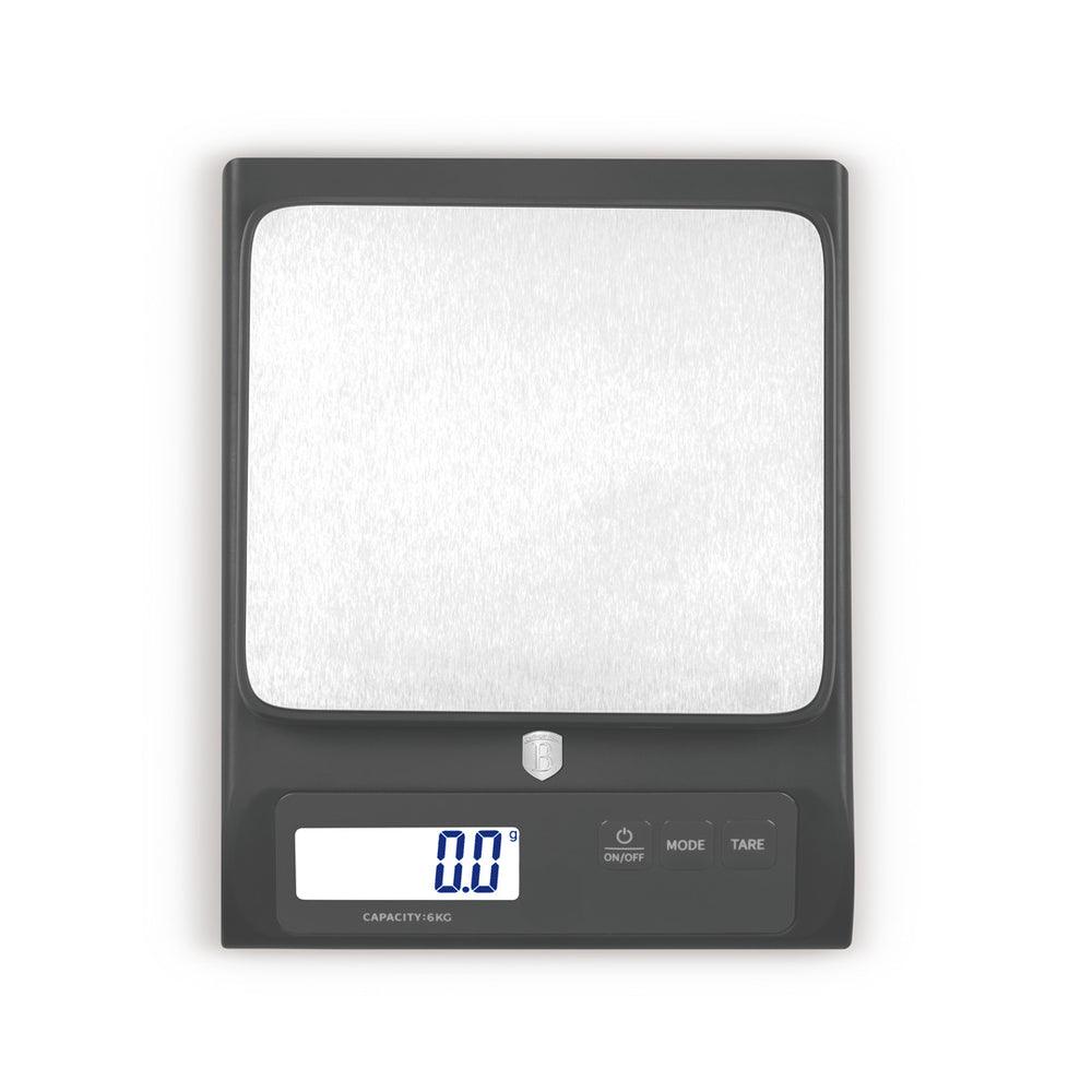 BerlingerHaus Digital Kitchen Scale Anthracite - Maximum 6 kg