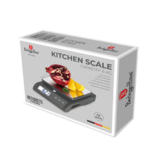 BerlingerHaus Digital Kitchen Scale Anthracite - Maximum 6 kg