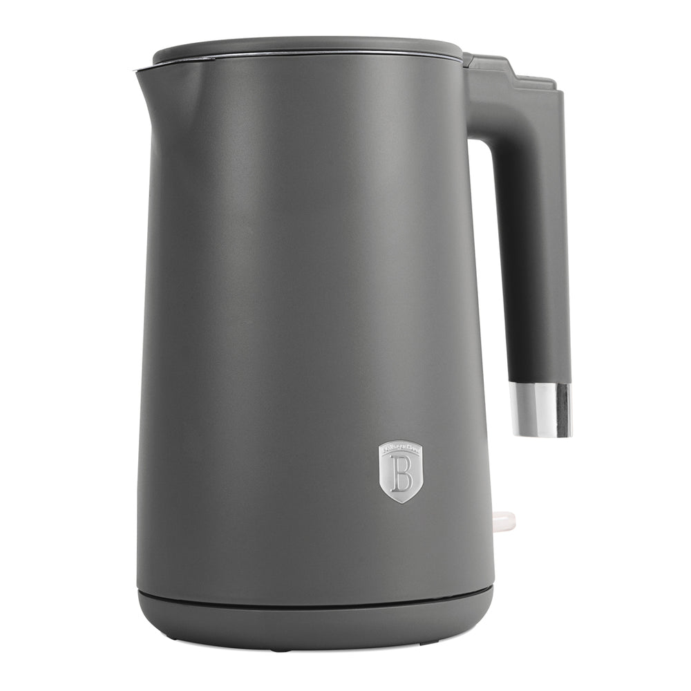 BerlingerHaus Electric Kettle Double-Walled Matt Anthracite - 1.7 Liter - 1800W