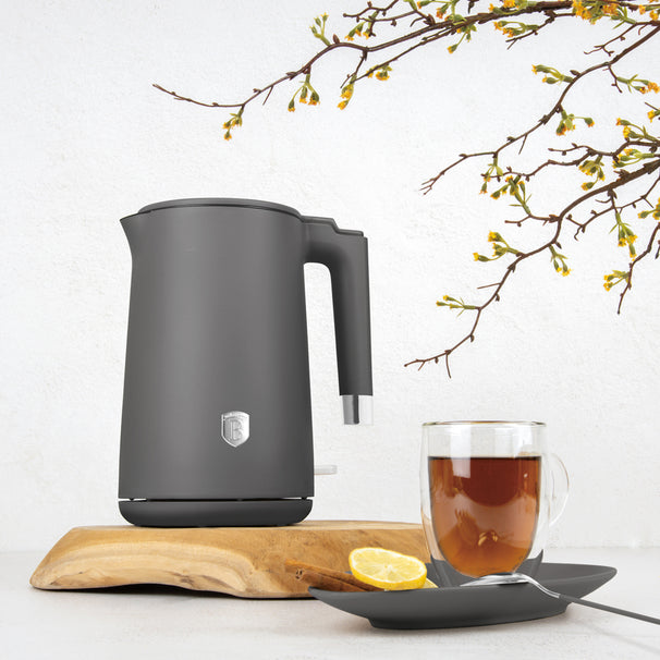 BerlingerHaus kettle Doble pared mate antracita - 1.7 litros - 1800W