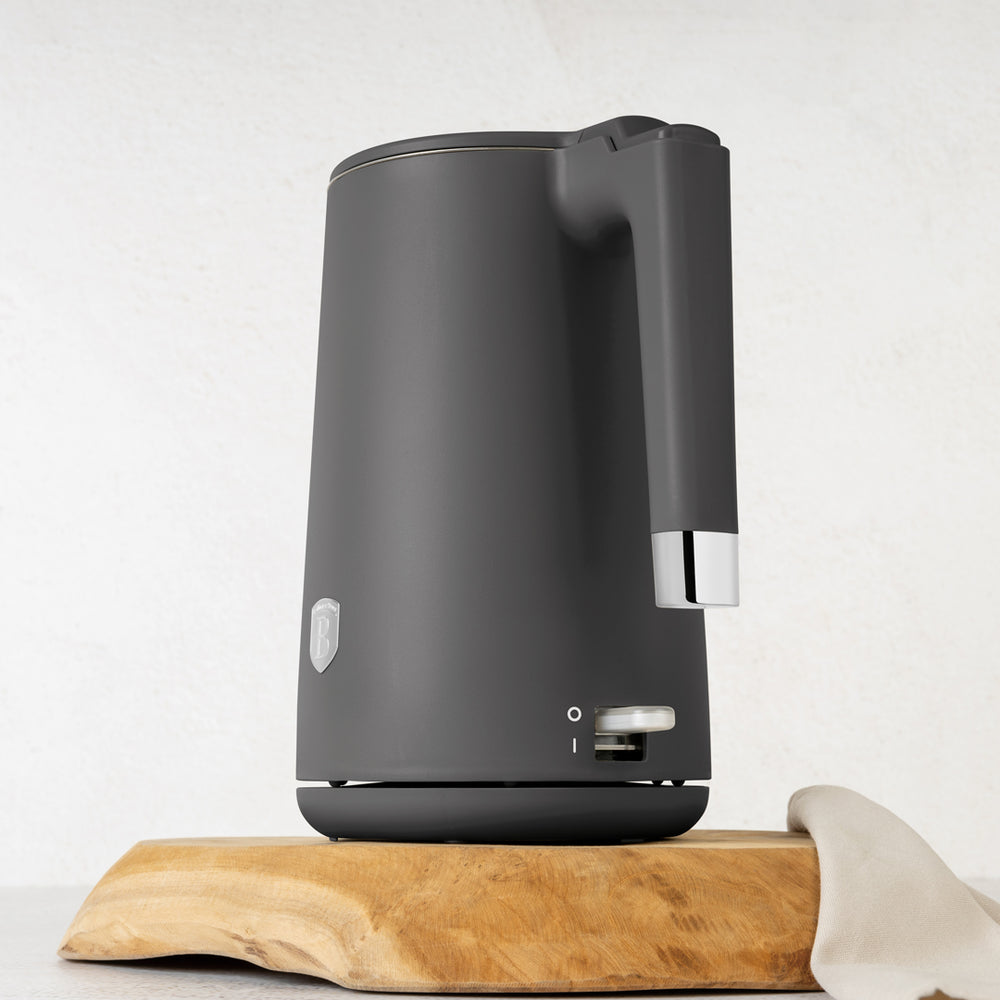 BerlingerHaus Electric Kettle Double-Walled Matt Anthracite - 1.7 Liter - 1800W