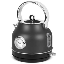 BerlingerHaus kettle Mat Antraciet - con termómetro - 1.7 liter - 2200W