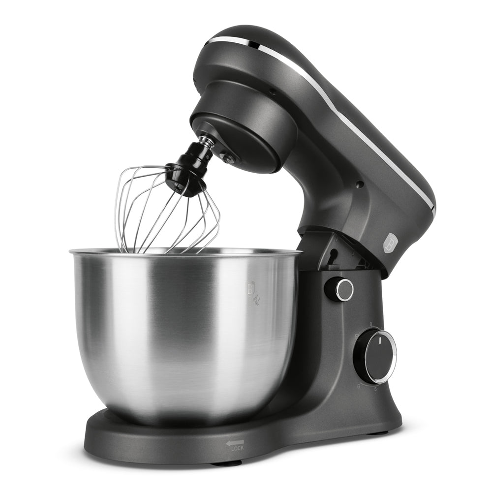 BerlingerHaus Stand Mixer Matt Anthracite - Stainless Steel Bowl 5 Liters - 1500W