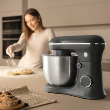 BerlingerHaus Stand Mixer Matt Anthracite - Stainless Steel Bowl 5 Liters - 1500W