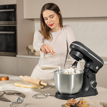 BerlingerHaus Stand Mixer Matt Anthracite - Stainless Steel Bowl 5 Liters - 1500W