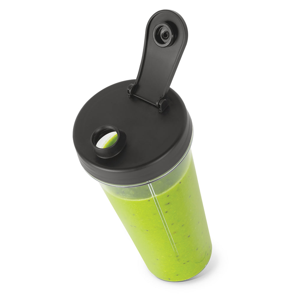 BerlingerHaus Smoothie Blender to Go Matt Anthracite - Includes 2 Cups - 320W