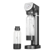 BerlingerHaus Soda Maker Matt Anthracite - Barometer - Includes 2 Bottles