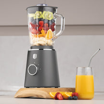 BerlingerHaus Table Blender Matt Anthracite - Glass Jug - 1.5 Liter - 1000W