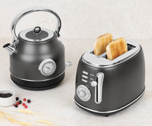 BerlingerHaus Toaster Matt Anthracite - 2 Slots - 850 W
