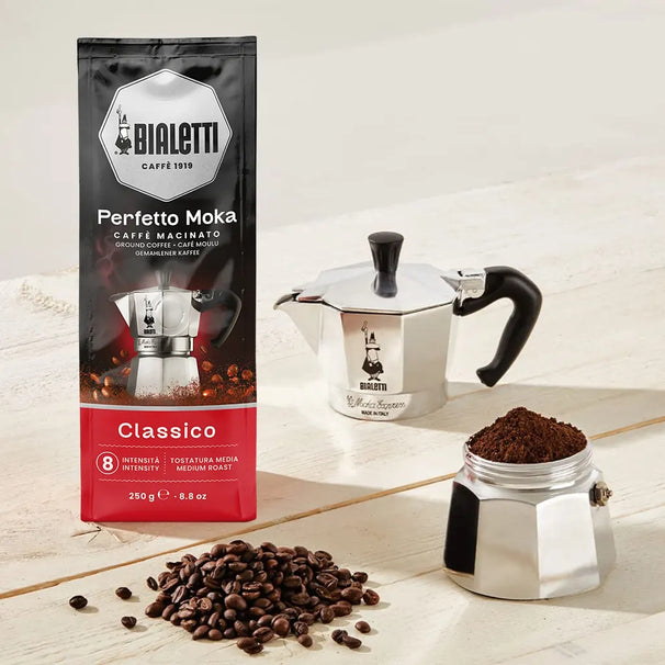 Bialetti Café molido Perfetto Moka Clásico 250 gramos