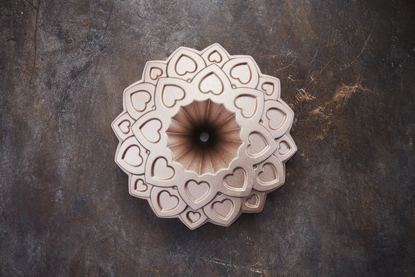 Molde para bundt / Molde para hornear - Contoura Liefde - Aluminio fundido - ø 25 cm