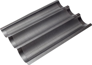 Molde para baguettes / Bandeja para hornear Laib & Seele para 3 baguettes
