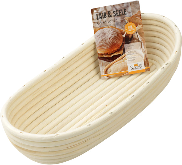 Cesta para fermentar Laib & Seele 30 x 14 x 6.5 cm Ovalada