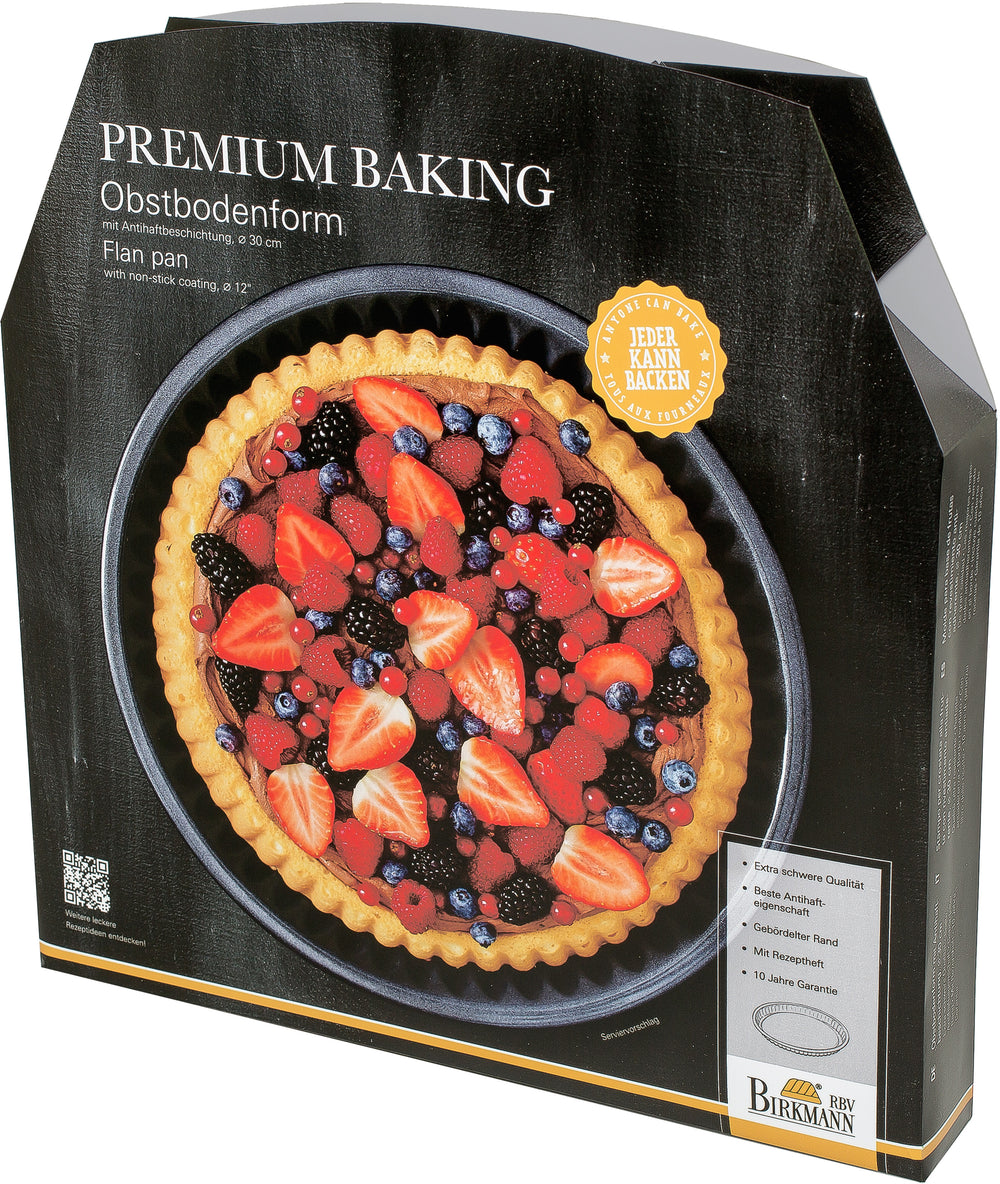 Birkmann Cake Mould/ Baking Mould/ Quiche Mould Premium Baking Flan ø 30 x 4.5 cm