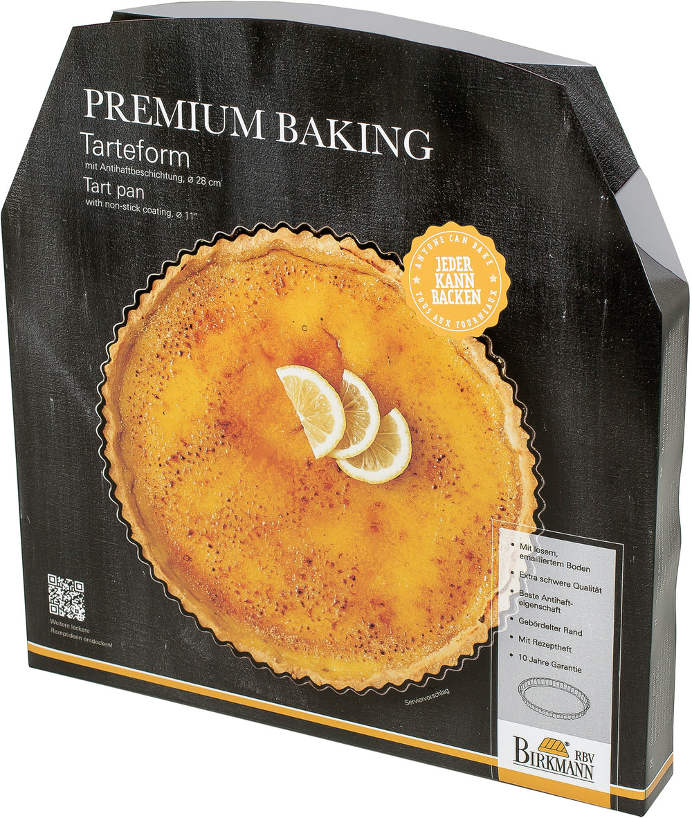 Birkmann Cake Mould / Baking Mould / Quiche Mould Premium Baking ø 28 x 3.5 cm