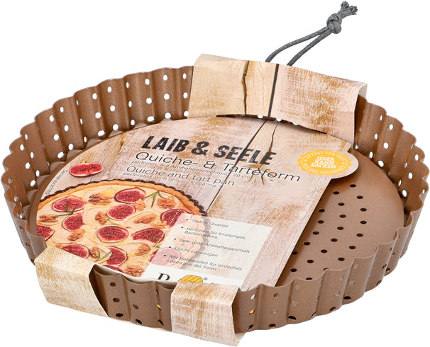 Molde para tartas / Molde para hornear / Molde para quiche Laib & Seele ø 20 x 3 cm