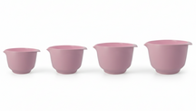 Birkmann Mixing Bowls / Baking Bowls Colour bowls set 4-Piece - 1.5, 2, 3 and 4 Liters - Silk Rose