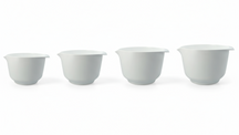 Birkmann Mixing Bowls / Baking Bowls Colour bowls set 4-Piece - 1.5, 2, 3 and 4 Liters - White