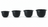 Birkmann Mixing Bowls / Batter Bowls Colour bowls set 4-Piece - 1.5, 2, 3 and 4 Liters - Cool Grey