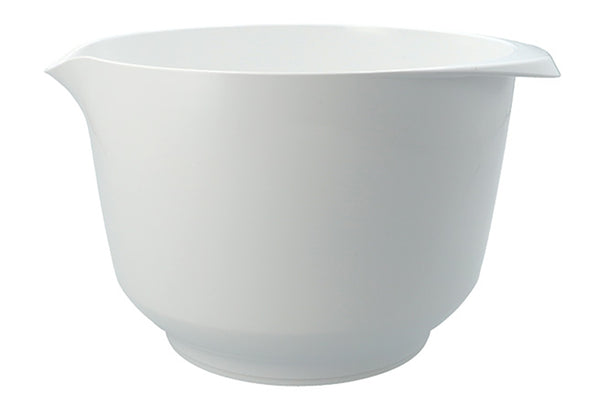 Birkmann Mixing Bowls / Baking Bowls Colour bowls set 4-Piece - 1.5, 2, 3 and 4 Liters - White