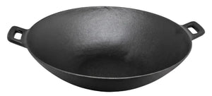 Blackwell wok pan cast iron Ø 32 cm / 3.3 litres – without non-stick coating – suitable for all heat sources