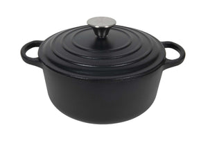 Blackwell cacerola con tapa cast iron hierro fundido ø 20 cm - sin antiadherente