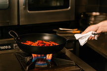 Sartén Blackwell con mango de acero al carbono ø 32 cm - apto para todas las fuentes de calor - sin recubrimiento antiadherente