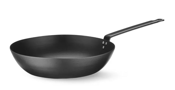 Blackwell wok pan carbon steel Ø 30 cm – without non-stick coating – suitable for all heat sources