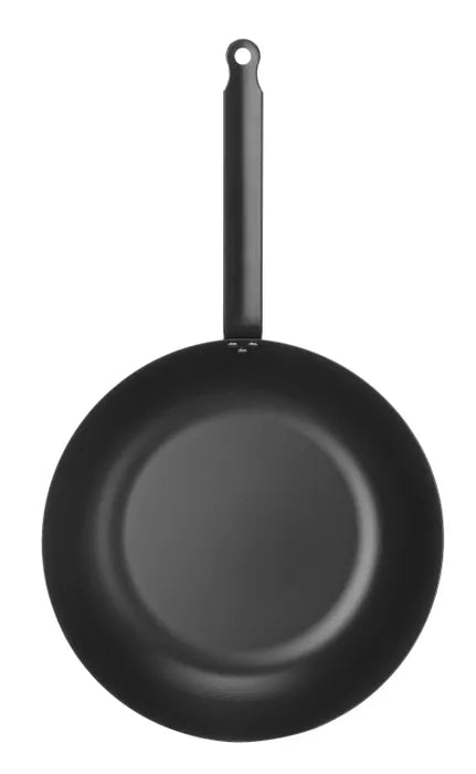 Blackwell wok pan carbon steel Ø 30 cm – without non-stick coating – suitable for all heat sources