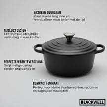 Blackwell Casserole Cast Iron ø 20 cm 