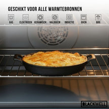 Cast Iron Oven dish - cast iron - ø 20 cm - without non-stick coating