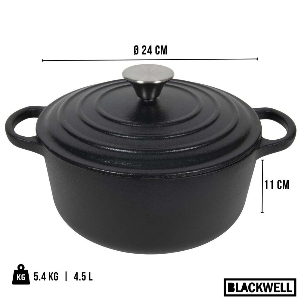 Olla para Asar Blackwell Hierro Fundido ø 24 cm