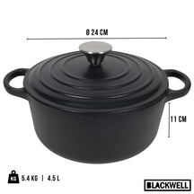 Olla para Asar Blackwell Hierro Fundido ø 24 cm