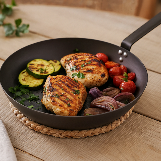 Does every 28 cm pan have the same amount of space on the base?