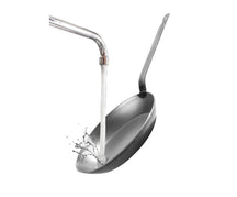 Sartén Blackwell de acero laminado - Sartén Lyonnaise - ø 32 cm - apto para todas las fuentes de calor - sin recubrimiento antiadherente