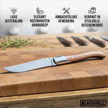 Blackwell Steak Knives Laguiole - Rosewood - 6 pieces