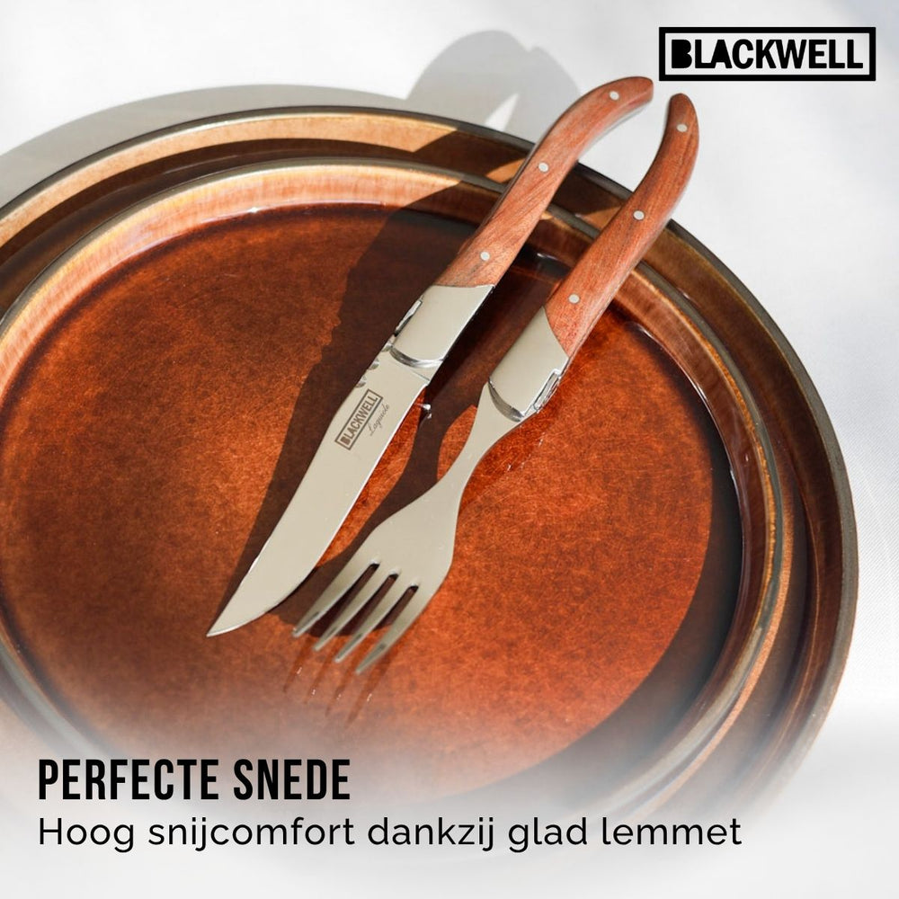 Blackwell Steak Knives Laguiole - Rosewood - 6 pieces