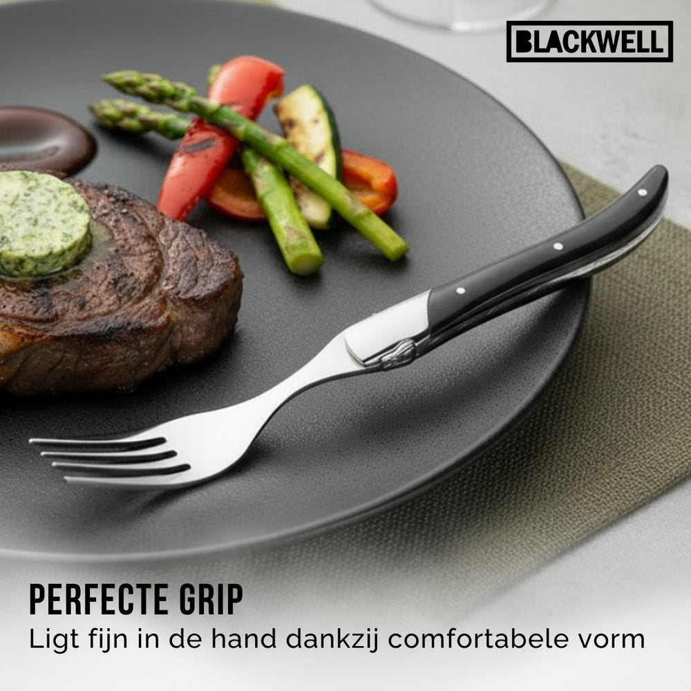 Blackwell Steak Forks Laguiole - Pakkawood - 6 pieces