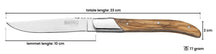 Blackwell Steak Knives Laguiole - Olive Wood - 6 Pieces